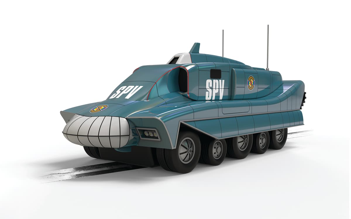 Spectrum Pursuit Vehicle (SPV) - Captain Scarlet - Chrome Edition