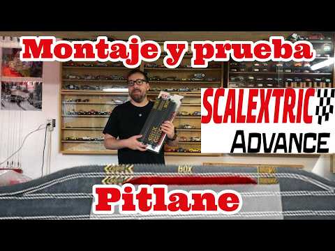 234.- Probamos el PIT LANE de Scalextric Advance | Unboxing, montaje y prueba en pista