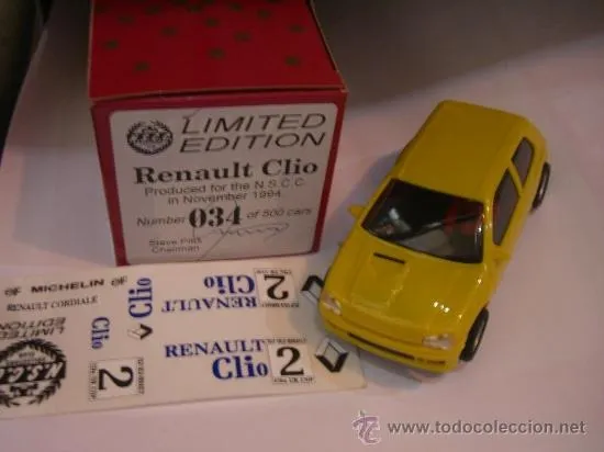 Renault Clio NSCC CLUB CAR 500 unidades