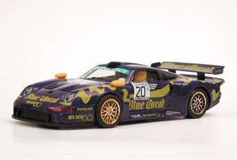 Porsche 911 GT1 Bleu Coral