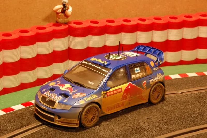 Skoda Fabia Red Bull Dirt Effect