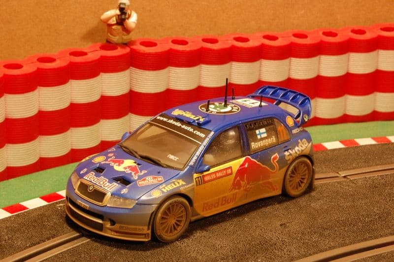 Skoda Fabia Red Bull Dirt Effect