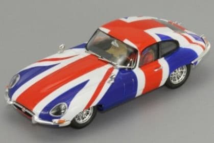 Jaguar E-Type Coupe Union Jack