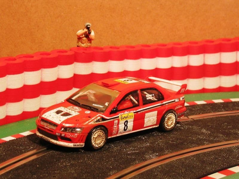 Mitsubishi Lancer EVO VII Efecto Barro