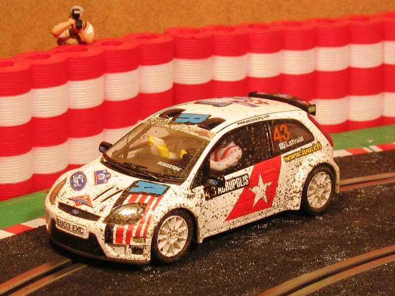 Ford Fiesta Rally JWRC Efecto barro