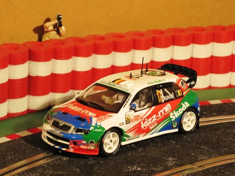 Skoda Fabia WRC Duval Rally Montecarlo 2006