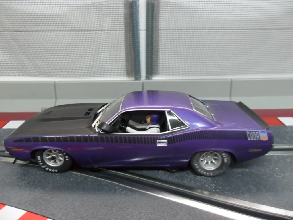 Plymouth Trans AM. AAR CUDA 1970 Plum Crazy