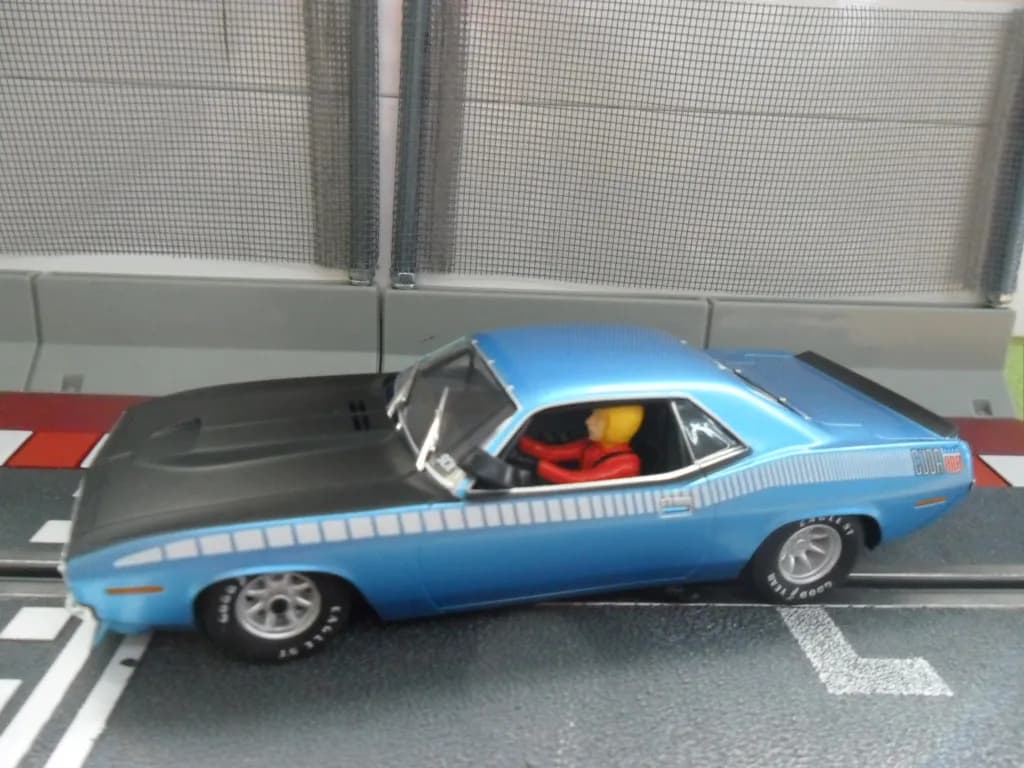 Plymouth Trans AM AAR CUDA 1970 Fire Blue Metalic
