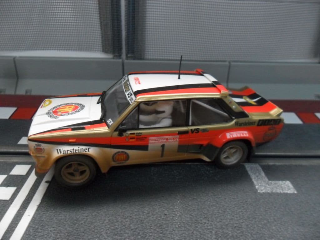 Fiat 131 Abarth 1 St Hunsrück Rally 1980 Efecto Barro