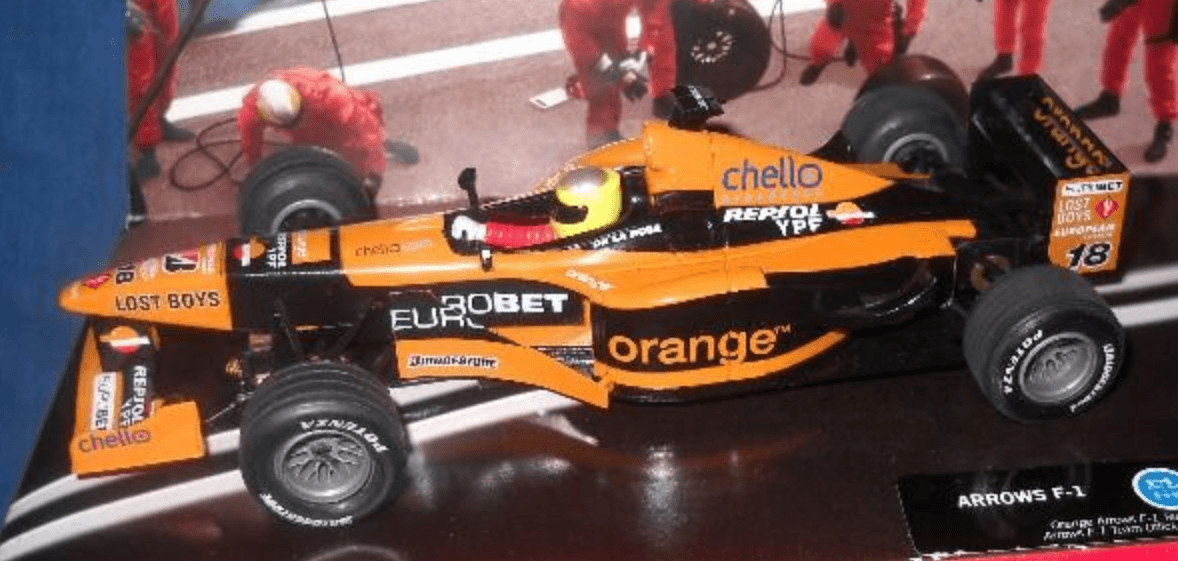 Arrows F-1 Orange Team 2000 Showcar